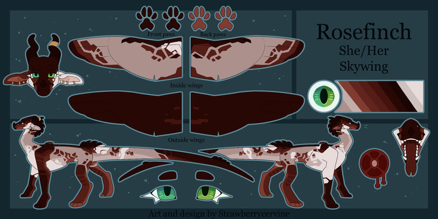 Feral/Dragon Reference Sheet